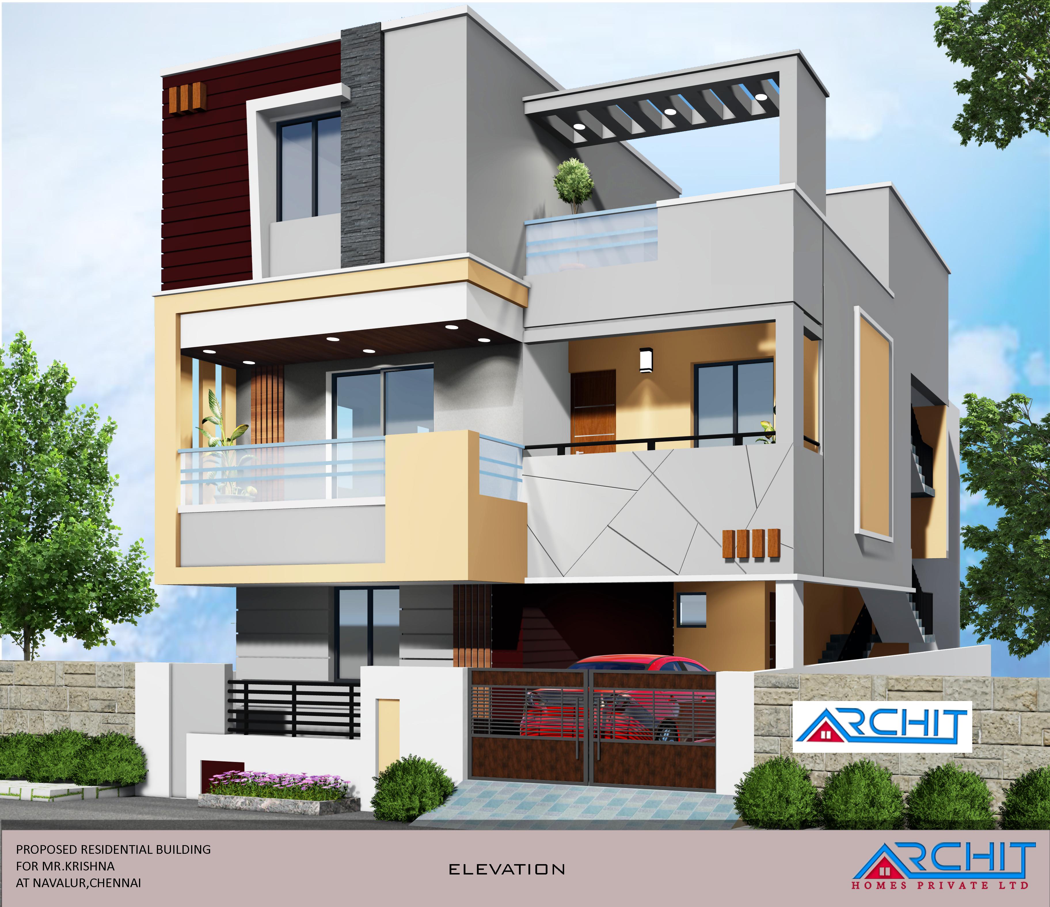 Completed Archit Homes project