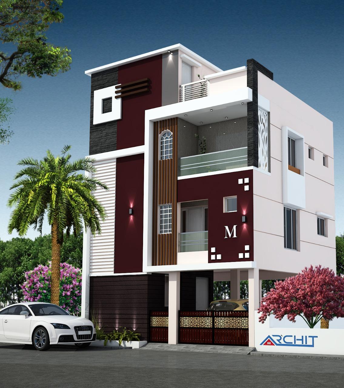 Completed project final exterior view